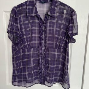 Reitmans sheer button up